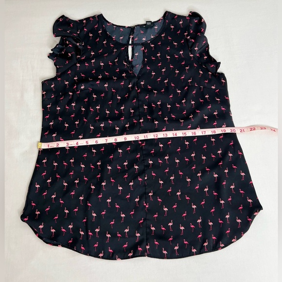 I LOVE RONSON Women’s Top Black/pink Size L - Picture 4 of 9